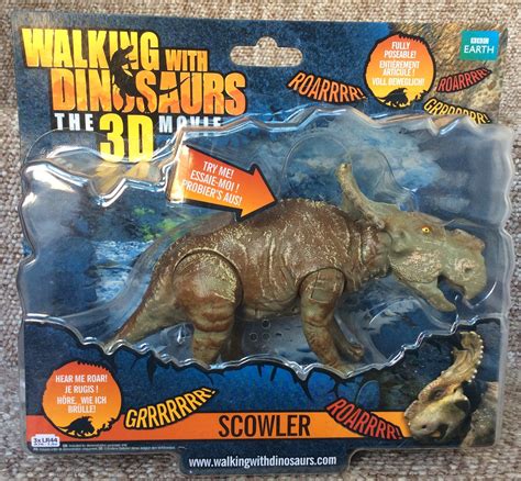 Friendly Barghest Toy Reviews: Walking with Dinosaurs 3D Scowler the Pachyrhinosaurus Action Figure