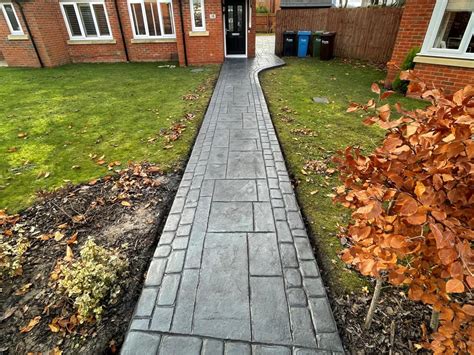 Northern Cobblestone Photo Gallery Paths Pattern Imprinted