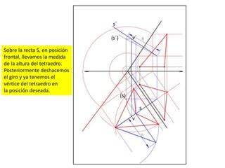 Tetraedro Situado En Un Plano Oblicuo PPT Descarga Gratuita