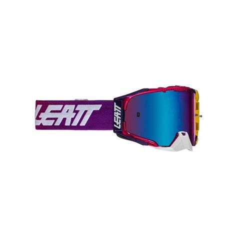 Motocross Goggles Leatt Velocity Iriz Blue