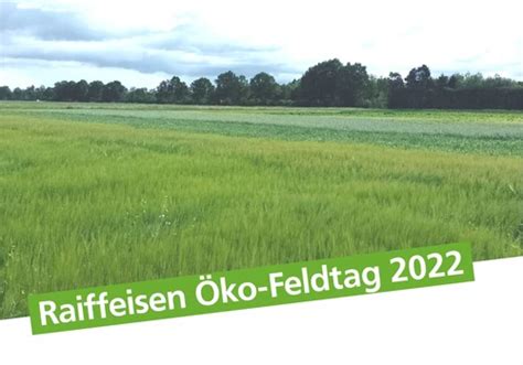 Raiffeisen Öko Feldtag 2022 News Raiffeisen Ems Vechte