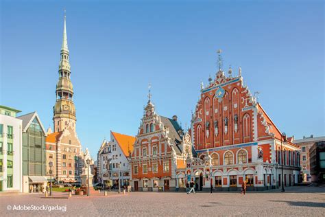 Town Hall Square In Riga The Capital Of Latvia Mondial Tours