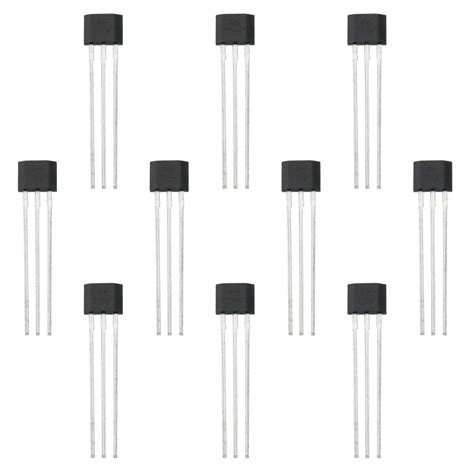 Buy Linear Hall Effect Sensors ZCZQC 10PCS 49E OH49E SS49E S49E TO 92 3