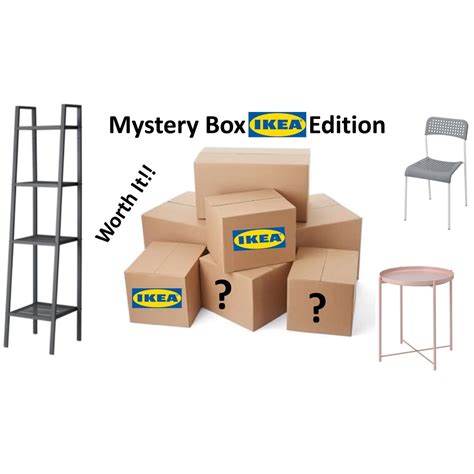 Jual Mystery Misteri Box IKEA Edition ORIGINAL Dan WORTH IT 50 Rb