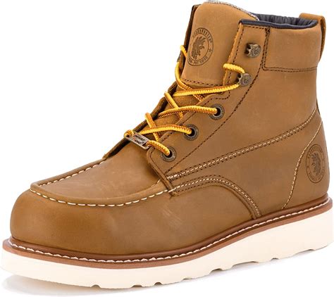 Rockrooster Edgewood Botas De Trabajo Impermeables Para Hombre Botas