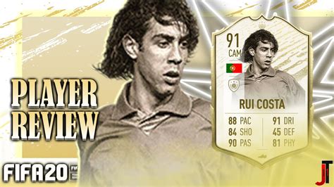 Fifa 20 Prime Moment Rui Costa 91 Player Review Youtube