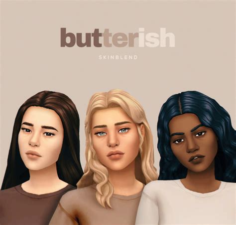 Sims 4 Skin Blend Maxis Match