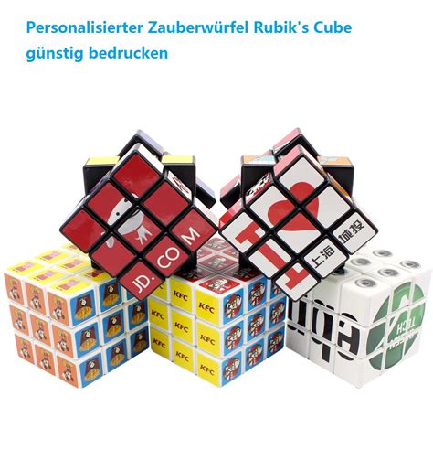 Rubik s Cube Zauberwürfel individuell bedrucken lassen Zauberwürfel