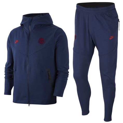 Acheter Survetement Psg Bleu Tech Fleece 2019 20 Nike