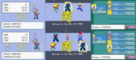 DBZ Team Training : r/PokemonHallOfFame