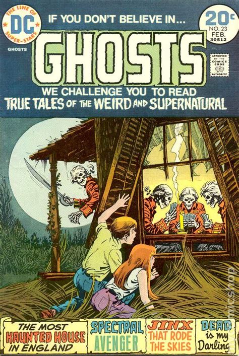 Ghosts 1971 Comic Books Horror Comics Scary Comics Ghost Comic