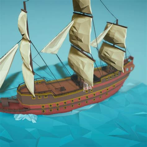 Low Poly Pirate CGTrader