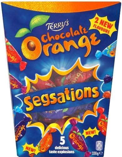 Terrys Chocolate Orange Segsations 330g Pack Of 6