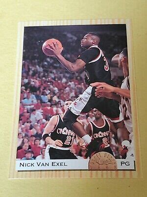 Classic Draft Picks Nick Van Exel Rookie Cinncinnati Lakers