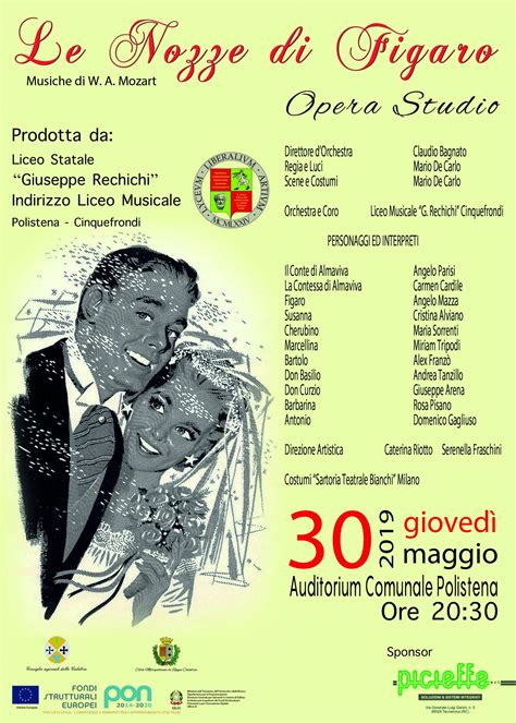 Le Nozze Di Figaro Liceo Giuseppe Rechichi