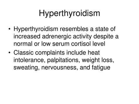 PPT Hyperthyroidism And Thyroid Storm PowerPoint Presentation Free