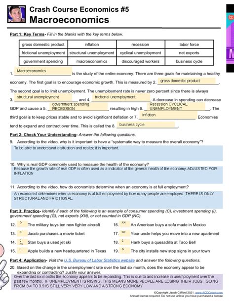 Crash Course Economics 5 Macroeconomics