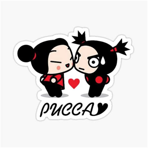 PUCCA LOVE GARU Sticker For Sale By Kamelia 100K Redbubble