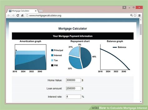 4 Ways To Calculate Mortgage Interest Wikihow