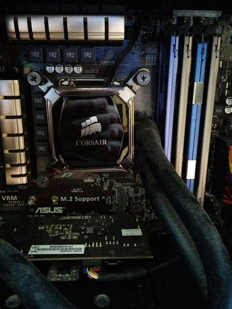 Is this H60 CPU cooler installed wonky? | Tom's Hardware Forum