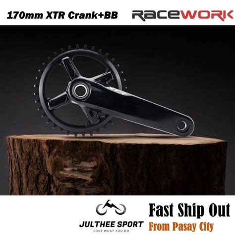 【readystock Inph】racework Xtr Crankset With Bb Mtb Road Bike Part 170mm