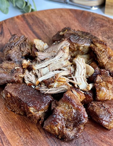 Traditional Carnitas Mexican Pork Confit