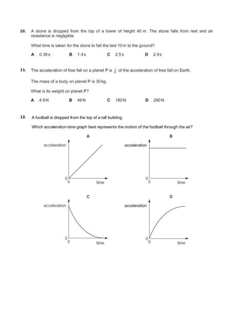 Kinematics Worksheet Answers Printable Word Searches