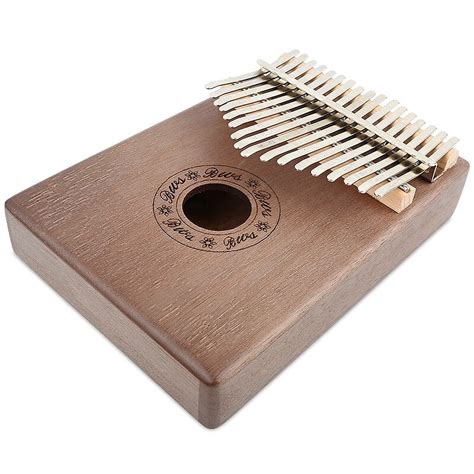 Kalimba Schl Ssel Daumen Klavier Holz Mahagoni Grandado