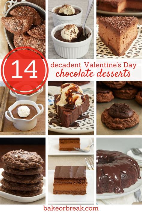 14 Decadent Valentines Day Chocolate Desserts Valentine Chocolate