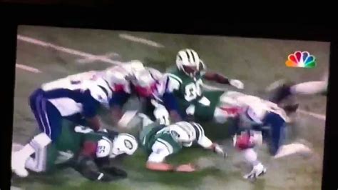 Mark Sanchez Infamous BUTT FUMBLE TACKLE By Teammate On Thanksgiving