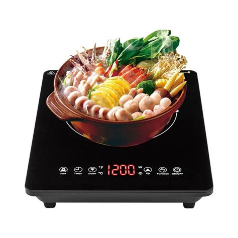 Portable Digital Electric Induction Cooktop Countertop Stove Burner Cooker 1800w