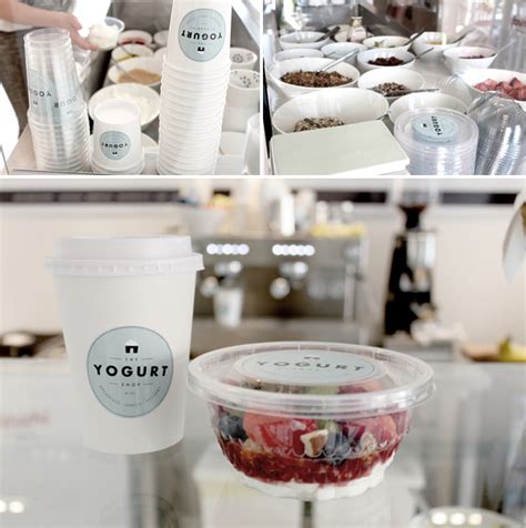 yogurtería con estilo nórdico