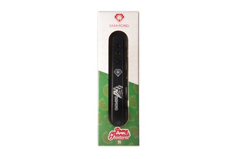 Diamond Concentrates Disposable Pen 2g Pomegranate Alpha Buds