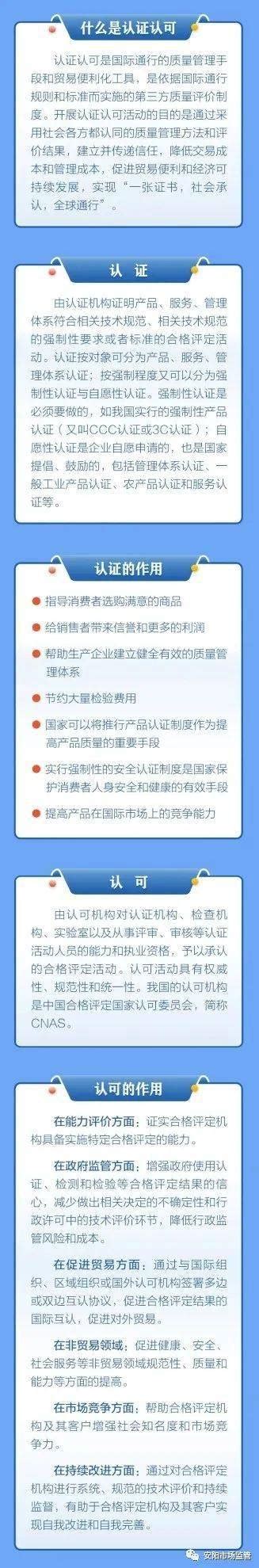 一图读懂丨市场监管局带您了解“世界认可日”西安认可市场