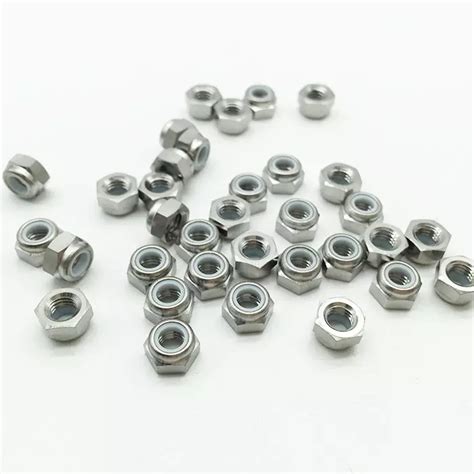 Factory Sales Din Titanium Nylon Lock Nuts M China Lock Nuts And