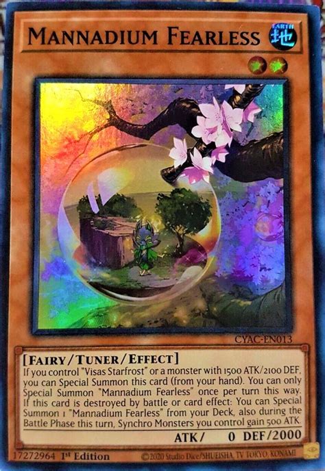 Mannadium Fearless Cyac En013 Prices Yugioh Cyberstorm Access
