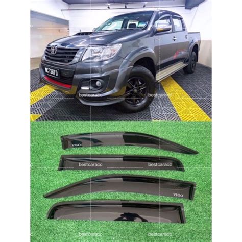 Toyota Hilux Vigo Champ Kun Kun Th Gen Door Visor