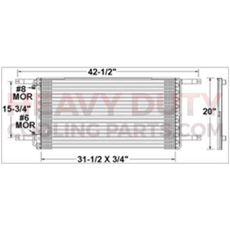 Freightliner Condenser Ac Rocky Mount Radiator A C