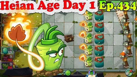 Plants Vs Zombies 2 China New Wasabi Whip Heian Age Day 1 Ep