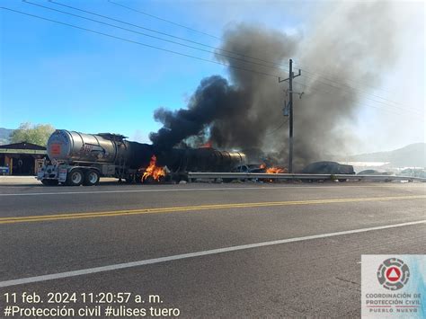 Incendio De Pipa En La Supercarretera A Mazatl N Notigram