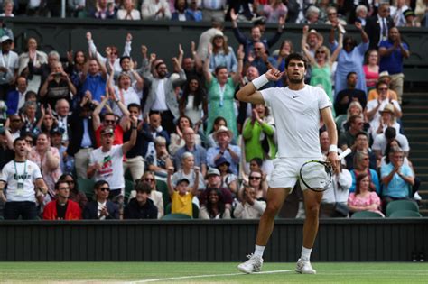 Tennis Alcaraz remporte Wimbledon après un combat titanesque contre