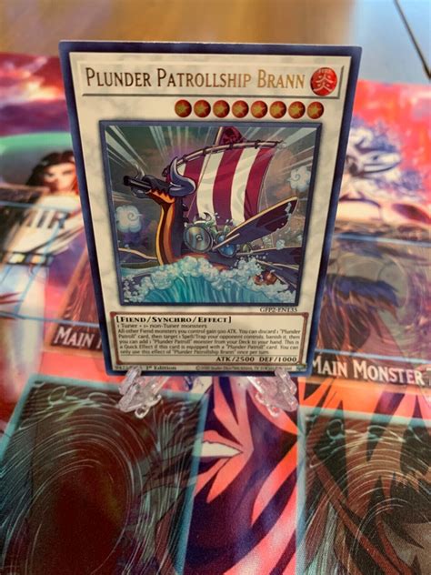 Yugioh X1 Plunder Patrollship Brann 1st Edition GFP2 EN135 Ultra Rare