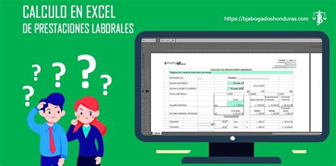 Plantilla Excel Calculo Prestaciones Laborales Honduras Liquidaci N