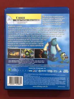 Blu Ray Universidade Monstros Disney Pixar Seminovo