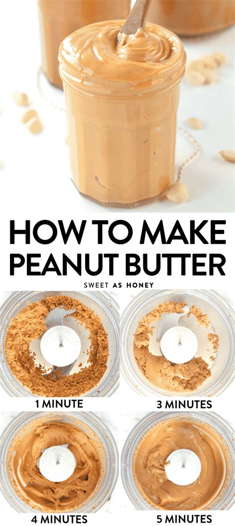 How To Make Healthy Homemade Peanut Butter Sweet As Honey