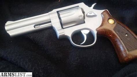 ARMSLIST - For Sale/Trade: Taurus 357 magnum stainless steel 4 inch barrel revolver