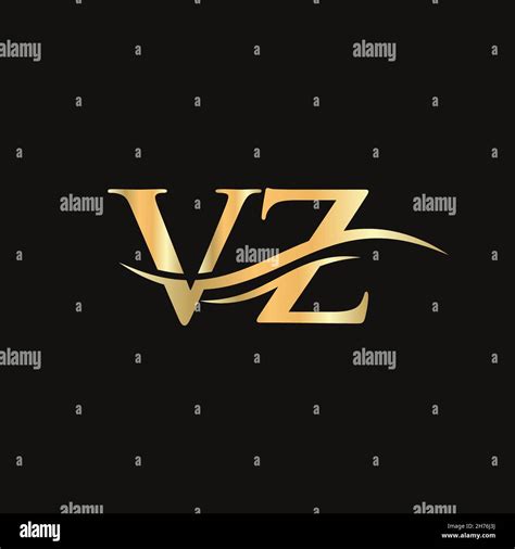 Vz Vector De Dise O De Logotipo Logotipo Swoosh Con Letra Vz Imagen