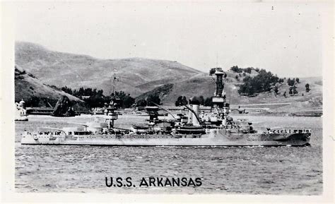 USS Arkansas (BB-33): Photos, History, Specification