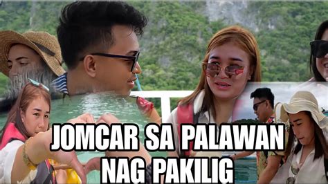 JomCar Sa Palawan Grabe Ang Kilig At Saya Carla Umaming Naka Fucos Lang