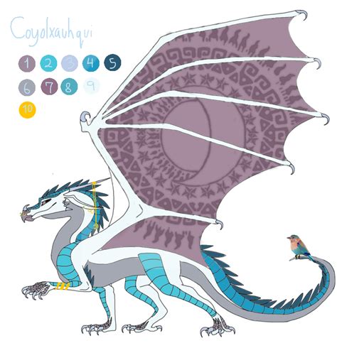 Wof Fantribe Oc Aztecwings Reference By Opaale On Deviantart